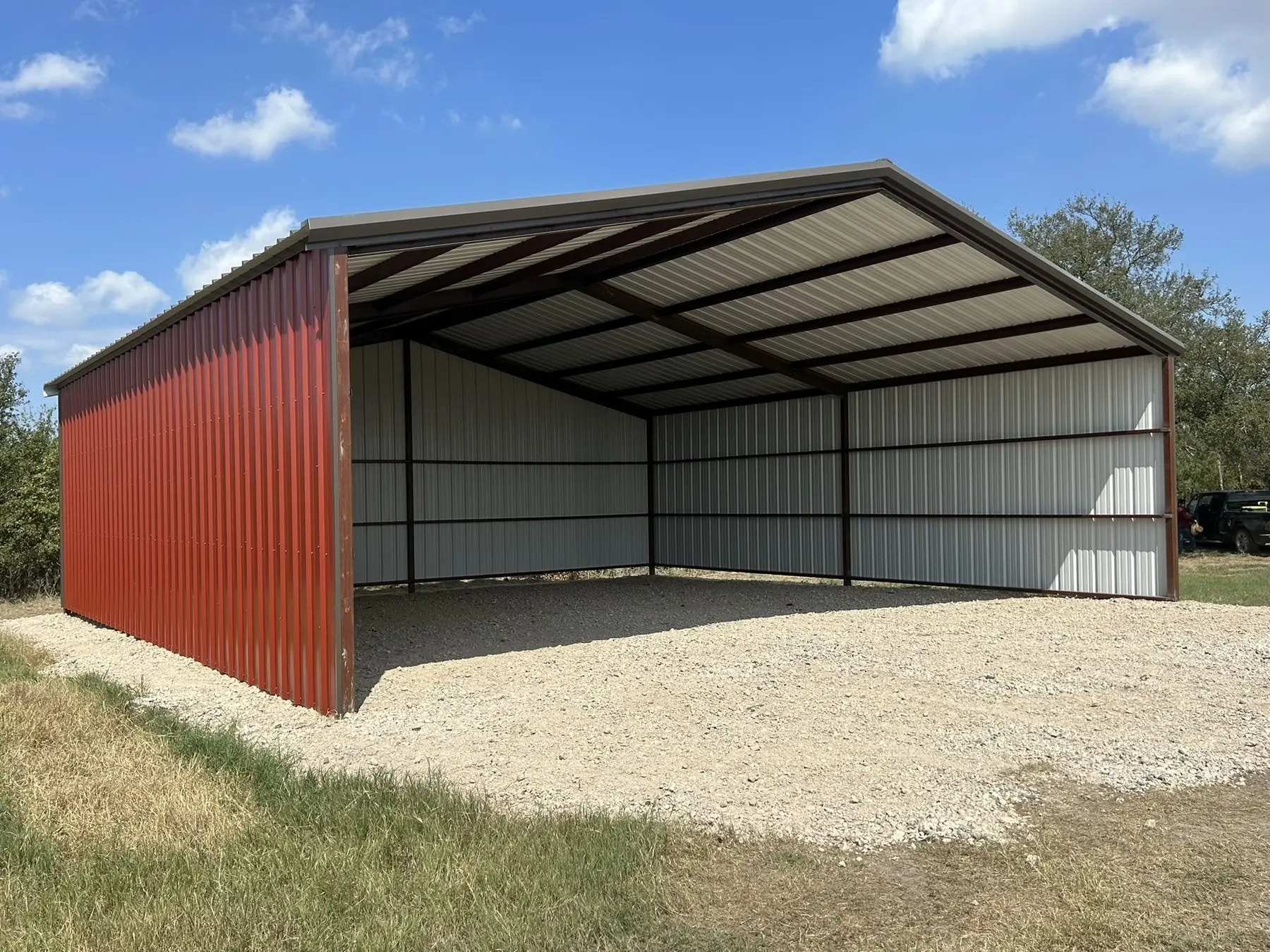 Carports & RV Covers built by RMB in Central Texas
